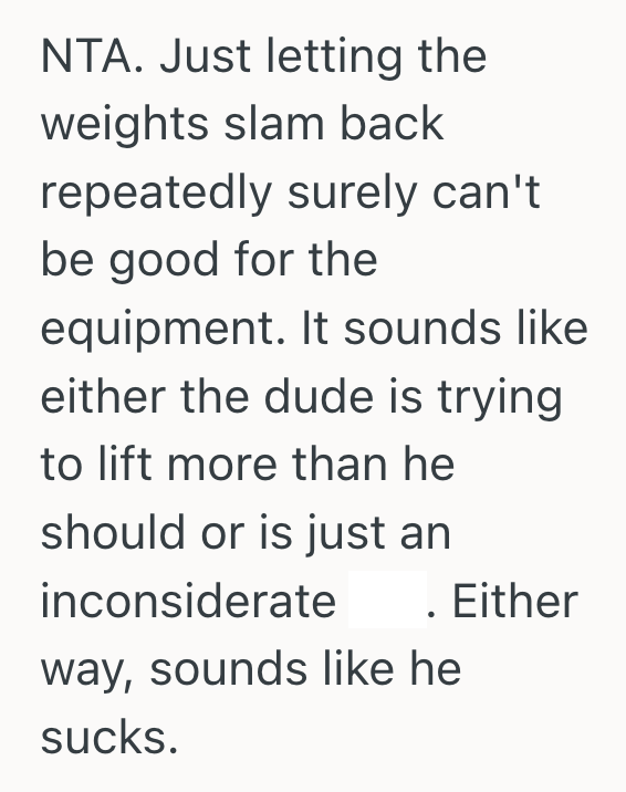 Screenshot 2025 11 12 at 5.13.37 PM Gym Goer Got Fed Up With A Rude Weight Slammer, But When He Confronted Him Mid Workout, Things Got Awkward