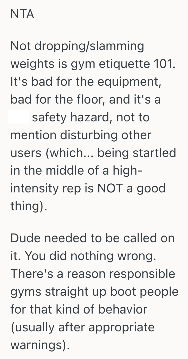 Screenshot 2025 11 12 at 5.14.35 PM Gym Goer Got Fed Up With A Rude Weight Slammer, But When He Confronted Him Mid Workout, Things Got Awkward
