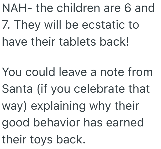 Screenshot 2025 11 12 at 8.24.16 PM Parent Takes Away iPads From Disobedient Children, But Now That Christmas Is Coming, The Kids Might Get Them Back