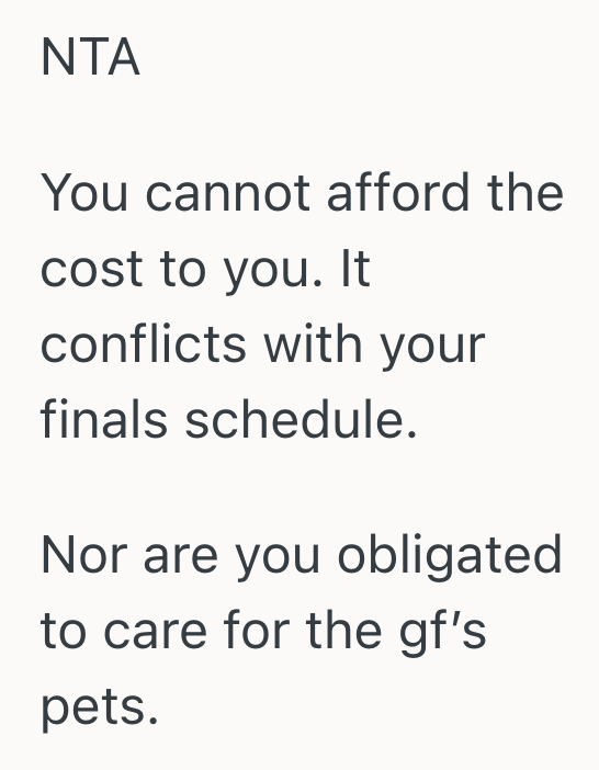 Screenshot 2025 11 13 at 1.19.36 PM College Students Dad Expects Her To Miss Finals And Work For An Expensive Wedding Trip, But She Would Rather Stay Home