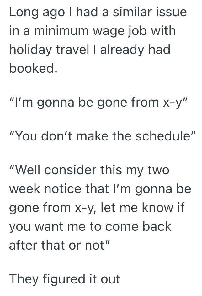 Screenshot 2025 11 13 at 11.56.49 AM Employee Is Told He Has To Work Either Christmas Or New Years, So He Takes Christmas Off And Quits On January 1st