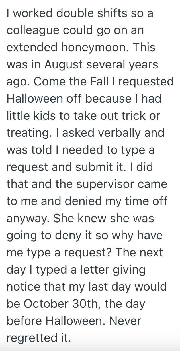 Screenshot 2025 11 13 at 11.57.21 AM Employee Is Told He Has To Work Either Christmas Or New Years, So He Takes Christmas Off And Quits On January 1st