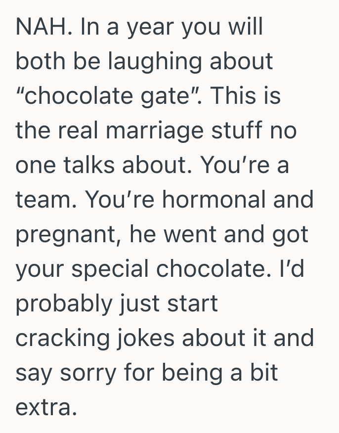 Screenshot 2025 11 13 at 12.37.35 AM Pregnant Woman Yelled At Her Husband After He Ate Some Of Her Favorite Chocolates, So He Drove All Over Town To Replace Them