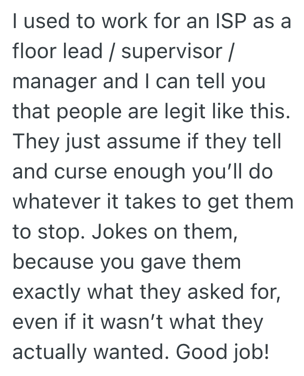 Screenshot 2025 11 13 at 4.34.47 PM Internet Service Provider Repair Department Lead Talks To Angry Customer Who Claims His Internet Is Not Fast Enough, So The Lead Slows The Internet Speed Down Even More