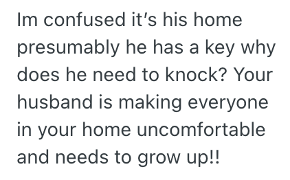 Screenshot 2025 11 13 at 5.40.14 PM Mother Allows Her Son To Show Up At Her House Whenever He Wants, But Her Husband Thinks The Boy Needs To Knock On The Door