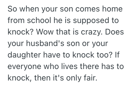 Screenshot 2025 11 13 at 5.41.07 PM Mother Allows Her Son To Show Up At Her House Whenever He Wants, But Her Husband Thinks The Boy Needs To Knock On The Door