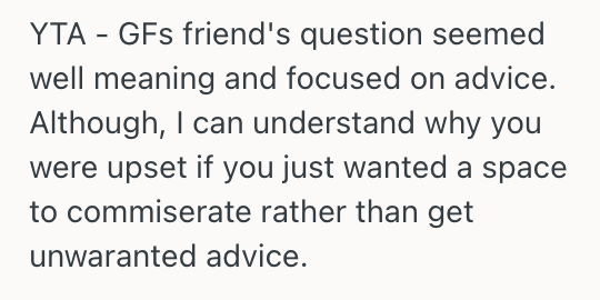 Screenshot 2025 11 13 at 6.01.02 PM Man Was Criticized By His Girlfriend’s Friend For Not Getting A Promotion, So He Called Out Her Hypocrisy And Refused To Apologize