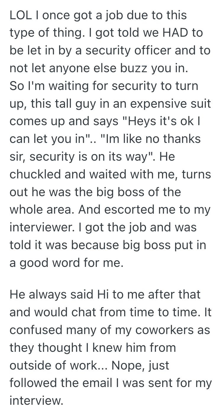 Screenshot 2025 11 13 at 7.14.46 PM Security Guard Inadvertently Enforced The No Exceptions Visitor Protocol On The Companys CEO, So Management Immediately Changed The Rules