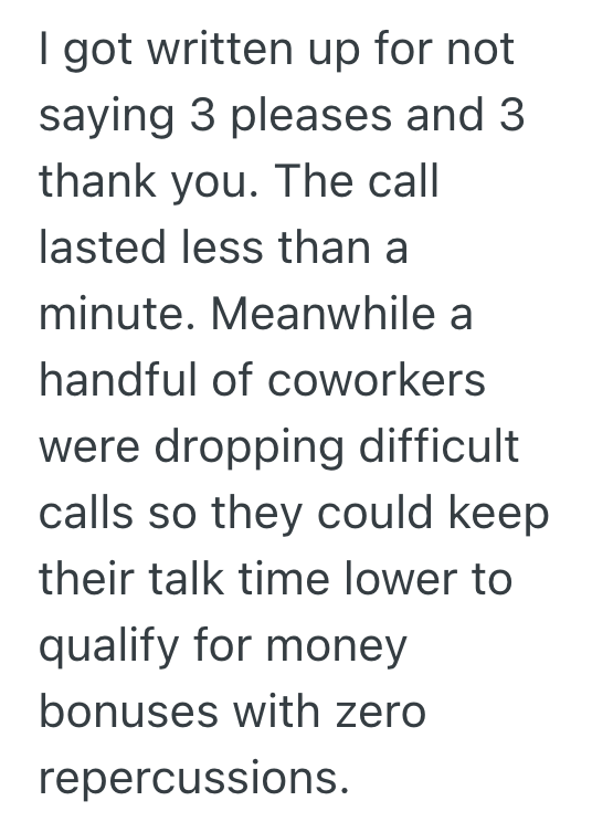 Screenshot 2025 11 13 at 9.18.03 PM Call Center Employee Gets Great Feedback For Sounding Natural, But Then A New Supervisor Tells Her To Stick To The Script
