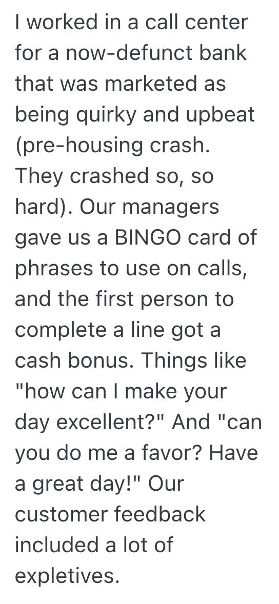 Screenshot 2025 11 13 at 9.18.58 PM Call Center Employee Gets Great Feedback For Sounding Natural, But Then A New Supervisor Tells Her To Stick To The Script