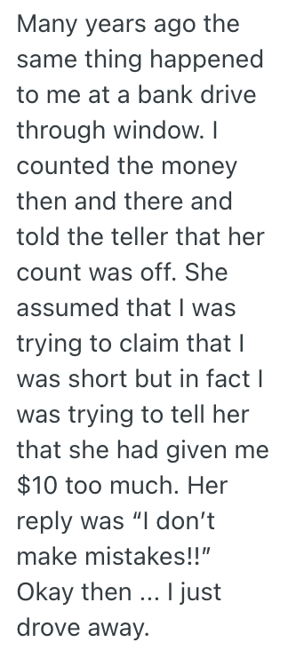 Screenshot 2025 11 14 at 9.05.13 AM A Blue Collar Worker Tried To Tell A Bank Teller She Gave Him Extra Money, But She Was Rude To Him, So He Kept The Money For Himself