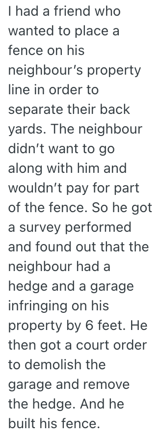 Screenshot 2025 11 15 at 5.50.03 PM A Homeowners Nosy New Neighbor Wanted Them To Replace A Fence He Tore Down Because Of A Property Dispute, But They Refused Because They Thought It Might Result In A Lawsuit