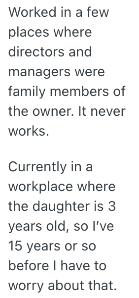 Screenshot 2025 11 15 at 5.53.26 PM An Entitled Employee Who Thought She Was Going To Inherit Her Fathers Company Treated Workers Badly, So They Rallied Together And She Got Demoted