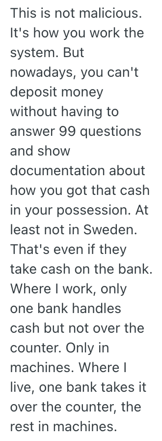 Screenshot 2025 11 19 at 8.52.54 AM A Bank Customer Was Told He Had To Pay An Extra Fee To Pay A Bill In Cash, So He Deposited The Money Into His Account And Paid From There To Avoid The Charge
