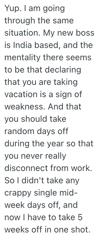 Screenshot 2025 11 20 at 7.01.27 AM A Worker Was Told They Had To Use Their Vacation Time Or Lose It, So They Scheduled It During The Holidays To Get Two Whole Weeks Off