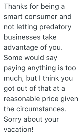 Screenshot 2025 11 20 at 7.03.54 AM Traveller Was Told They Were Going To Lose Money For A Postponed Vacation, So They Amended Their Trip And Only Lost A Few Hundred Dollars Instead