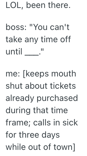 Screenshot 2025 11 20 at 7.10.05 AM Boss Wouldnt Let An Employee Use Their Vacation Time Because Of Staffing Issues, So They Took Sick Days Instead And Avoided Losing Their Days Off