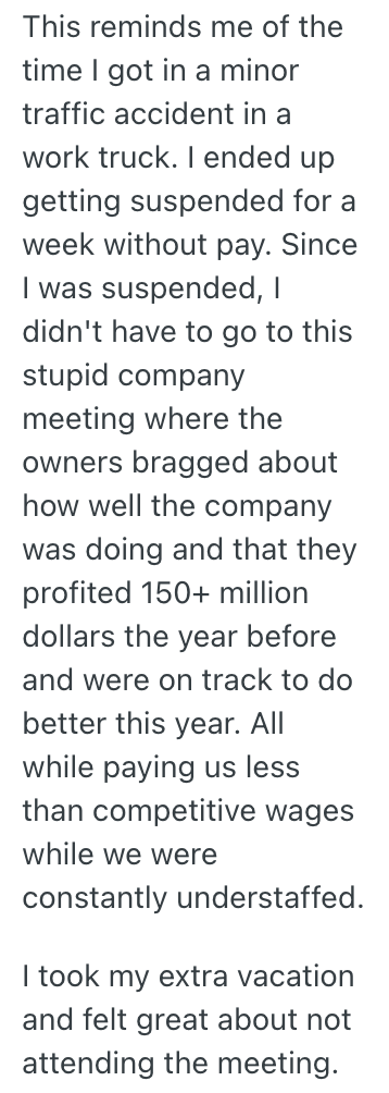 Screenshot 2025 11 20 at 7.13.25 AM A Workers 5 Day Vacation Request Was Denied, So They Decided To Use A Sick Day To Get The Whole Week Off