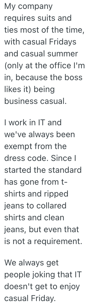 Screenshot 2025 11 20 at 7.23.25 AM Workers Managers Implemented A Loose Dress Code For Casual Fridays, So One Employee Showed Up Looking Like Hed Been Working In His Garden All Morning