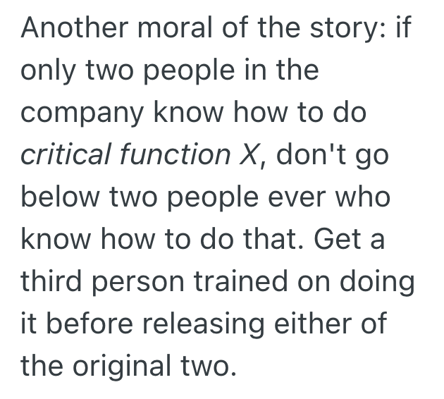 Screenshot 2025 11 21 at 2.13.38 PM Owner Sells Small Company To A Corporation That Changes The Vacation Time Policy, So One Employee Takes 10 Weeks Of PTO
