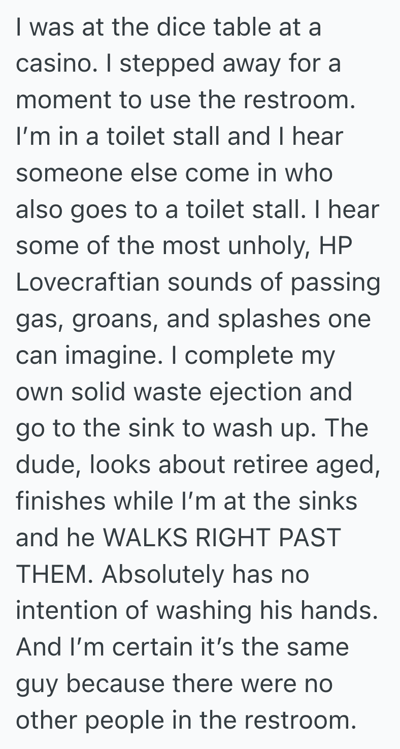 Screenshot 2025 11 21 at 3.00.57 PM Gym Goer Saw A Gross Man Skip Washing His Hands After Using The Bathroom, So He Blocked The Exit With A Petty Hand Drying Routine