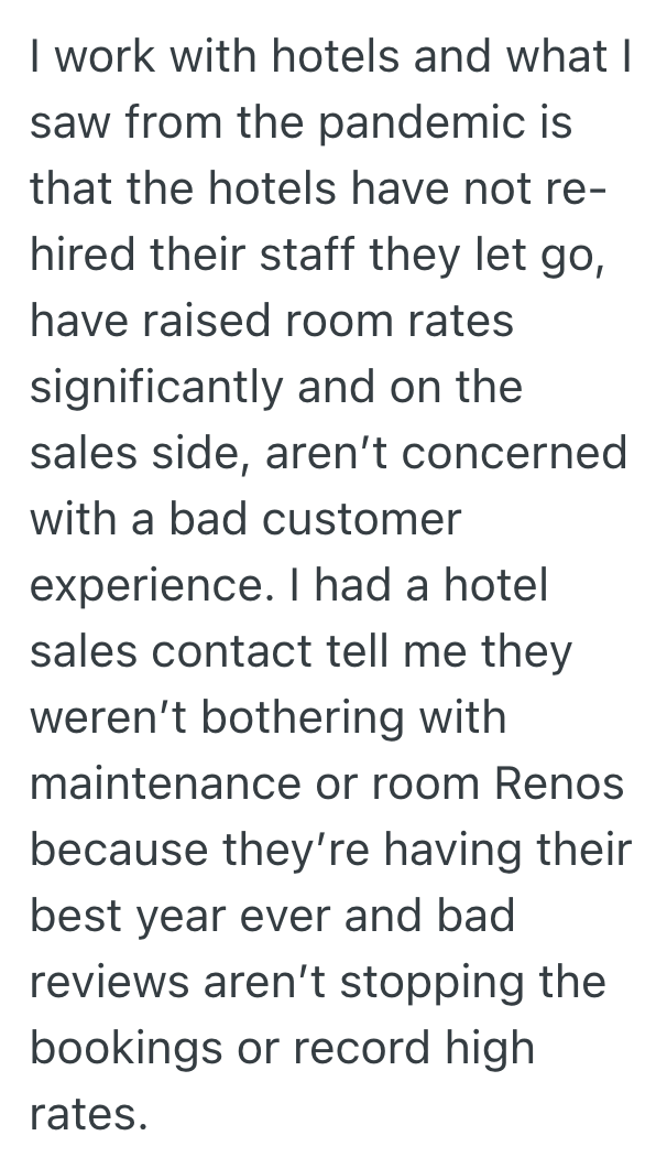 Screenshot 2025 11 21 at 3.10.37 PM Supervisor Demands Front Desk Employees Also Handle Housekeeping And Tech Duties, So Customers Complain On Trip Advisor