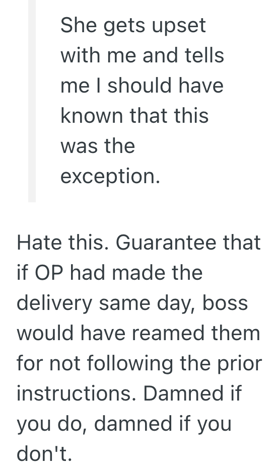 Screenshot 2025 11 21 at 5.56.30 PM Supervisor Tells Employee Not To Make Any Special Trips To Remote Company Locations, So When Computers Arrive He Doesnt Travel To Give Them Out To Employees