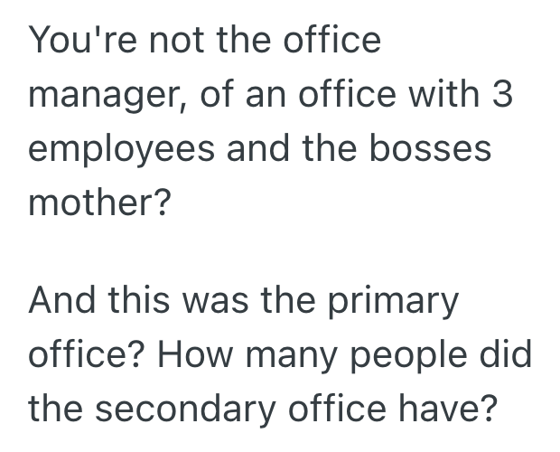 Screenshot 2025 11 21 at 7.32.36 PM Attorney At Small Law Firm Takes On Supervisor And Office Manager Duties, But When The Secretary Points Out Thats Not Really Her Job, She Stops Doing The Extra Work