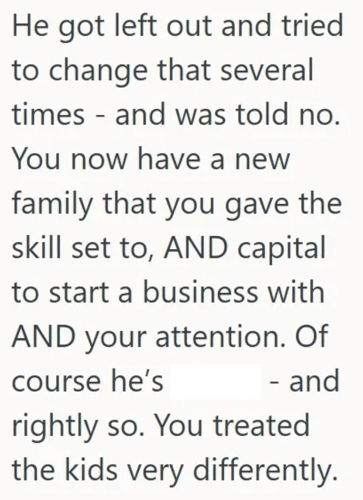 Screenshot 2025 11 22 at 10.24.10 AM Dad Didnt Teach His Oldest Son A Skill That He Taught His Younger Kids, And Now That The Younger Kids Turned This Skill Into A Successful Business, The Oldest Kid Feels Slighted