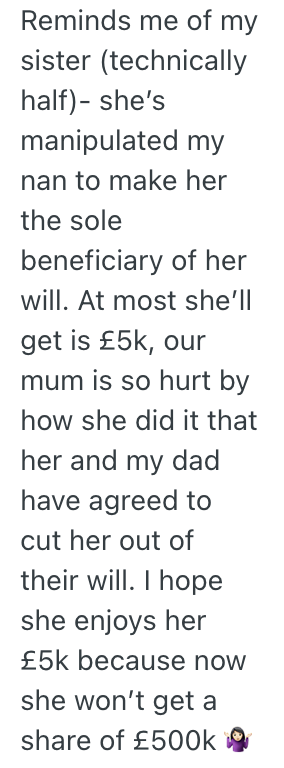 Screenshot 2025 11 23 at 4.04.21 PM A Persons Half Brother Stole Money From Their Father Before His Demise, So Their Mother Cut Him Out Of Her Will And He Got No Inheritance