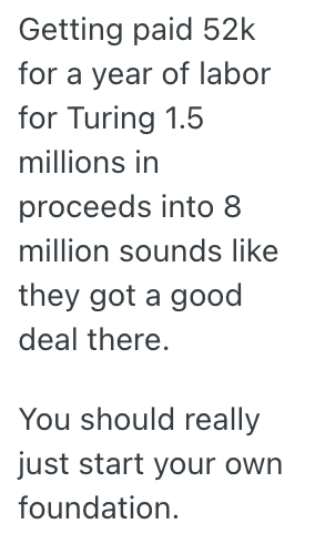 Screenshot 2025 11 23 at 9.57.03 AM A Contractor Was Accused of Being Greedy For How Much They Wanted To Be Paid, So They Let The Organization Fall Apart After They Left Because No One Would Listen To Them