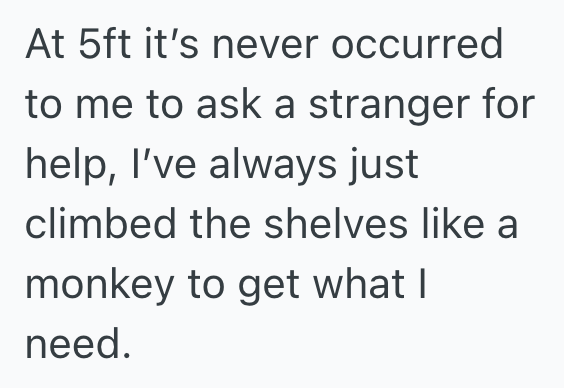 Screenshot 2025 11 24 at 10.47.31 AM Woman Hits Man With Her Cart At The Grocery Store, So When She Asks Him For Help Getting Something From A High Shelf, He Refuses