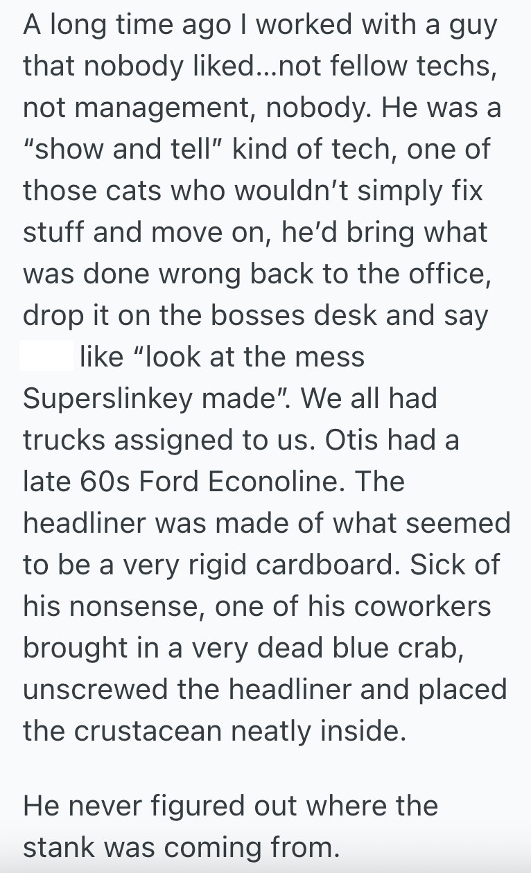Screenshot 2025 11 24 at 12.26.54 PM Company Has Van That Employees Can Use To Run Errands, But The Manger Claims Hes The Only One Who Can Drive It