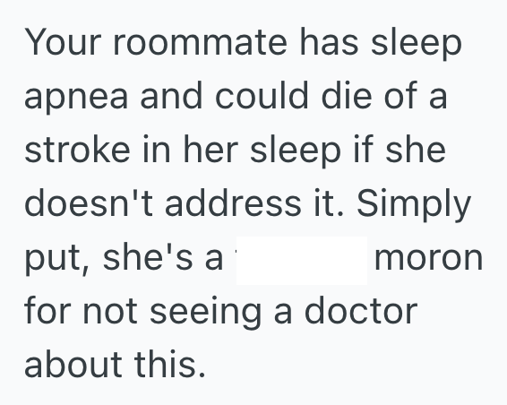 Screenshot 2025 11 24 at 12.40.57 PM Cruise Ship Employee Cant Sleep Through Her Roommates Snoring, So She Records The Noise And Plays It Back While Her Roommate Is Trying To Sleep