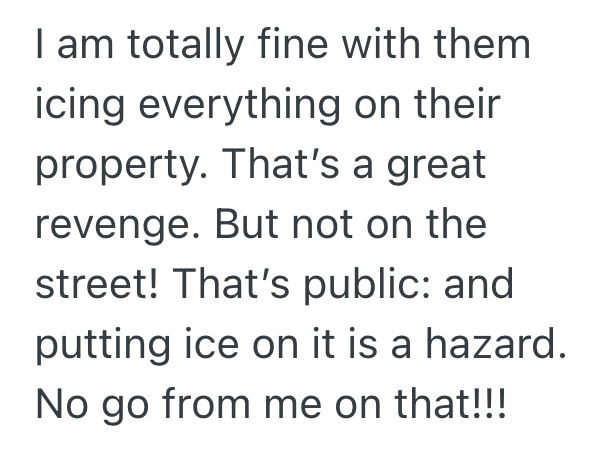 Screenshot 2025 11 24 at 3.09.24 PM 1 Neighbors Illegally Park In Landlords Parking Lot, So He Gets Out The Hose And Sprays The Cars Until Theyre Frozen Solid