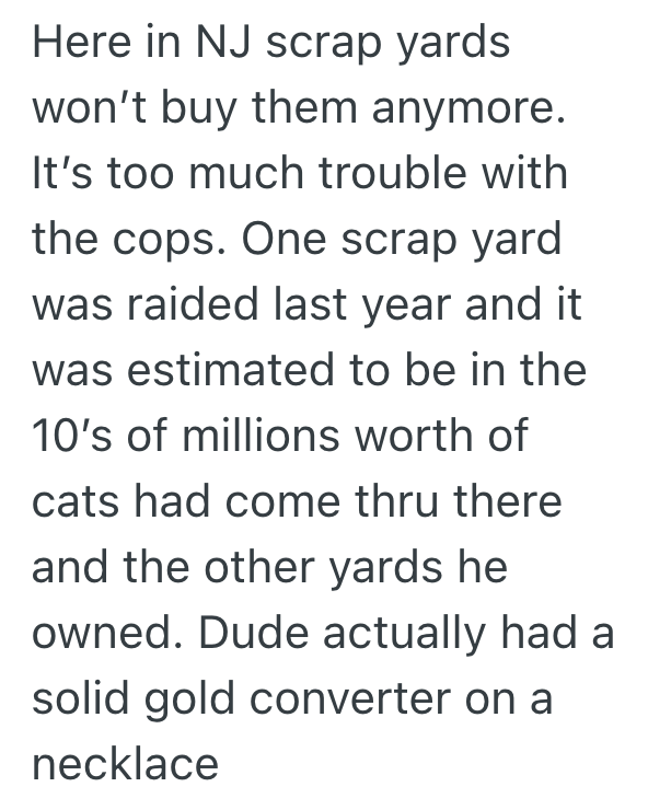 Screenshot 2025 11 24 at 3.58.05 PM Thieves Steal Catalytic Converter Off Mans Truck, So He Tows The Thieves Car To The Police Before Taking It To The Junkyard