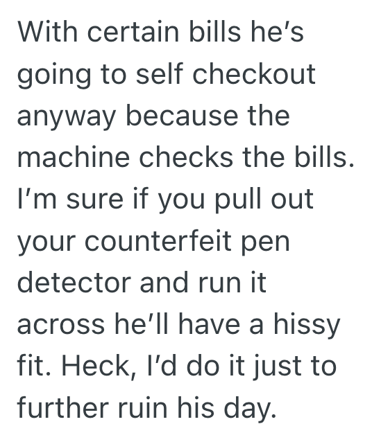 Screenshot 2025 11 24 at 5.25.58 PM Retail Worker Suggested A Customer Use Self Checkout For Efficiency, But When Customer Began Ranting About Freedom Of Choice, The Worker Was Forced To Ring Him Up Manually