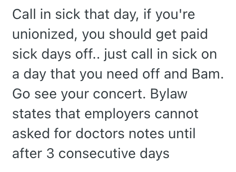 Screenshot 2025 11 25 at 6.21.17 PM Employee Planned A Birthday Concert Months In Advance, So He Was Forced To Fight A Senior Coworker Who Kept Denying His Time Off Request