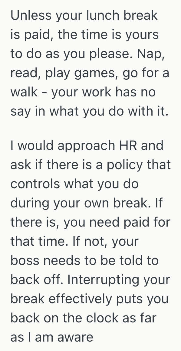 Screenshot 2025 11 26 at 1.34.56 PM New Dad Caught Up On Much Needed Sleep During His Lunch Break, But When His Boss Reprimanded Him For It, He Revealed How Little He Respects Break Time