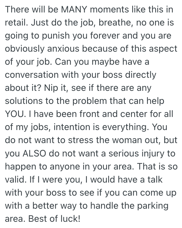 Screenshot 2025 11 26 at 13.07.41 Store Worker Was Already Having A Bad Day, But Then This Customers Negligent Driving Pushed Them Over The Edge