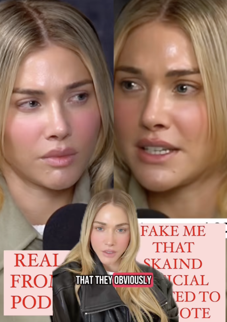 woman talking to tiktokkers