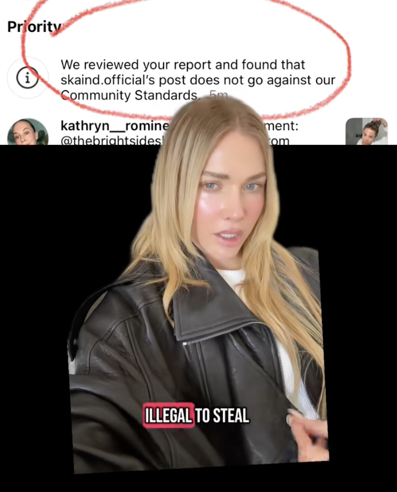 woman talking about ai