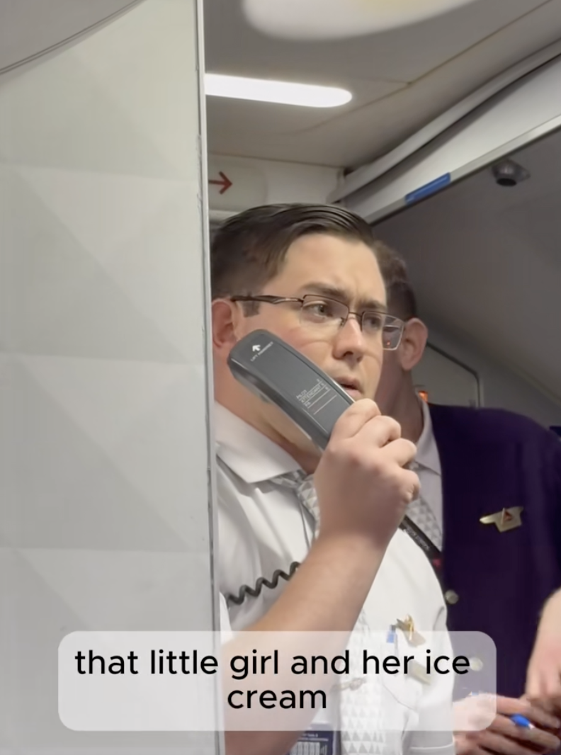 pilot on an intercom