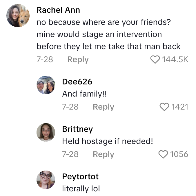 Screenshot 2025 11 26 at 2.32.40 PM A TikTokker Said Shes Going to Help Raise the Baby Her Boyfriend Fathered With Another Woman While They Were Broken Up For Two Months