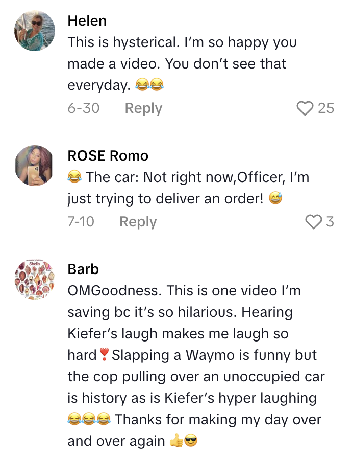 Screenshot 2025 11 26 at 2.47.34 PM A Driverless Waymo Vehicle Was Pulled Over By A Police Officer in Beverly Hills And People Are Wondering Why