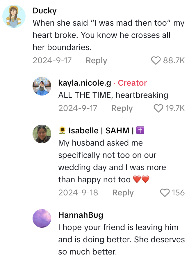 Screenshot 2025 11 26 at 6.00.30 PM Hubby Smashed Cake Into Brides Face During Their Wedding Vow Renewal Ceremony, And Now Shes Fuming