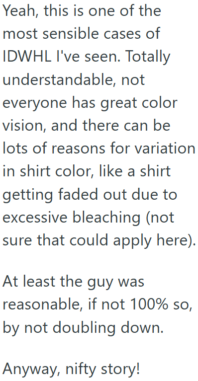 Screenshot 1 Woman Buying A Laptop At Best Buy Was Wearing A Blue Shirt, So While An Employee Was Helping Her, A Customer Assumed They Were Both Employees Ignoring Him