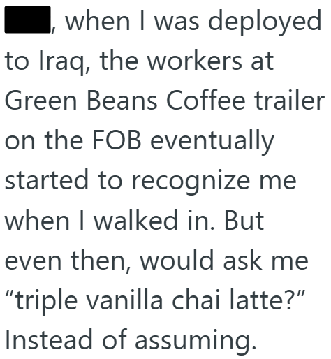 Screenshot 3 8c33b4 Barista Serves Dozens Of Coffee Drinks A Day, But A Customer Demands That She Bring Her The Usual Even After She Explains That She Doesnt Remember It