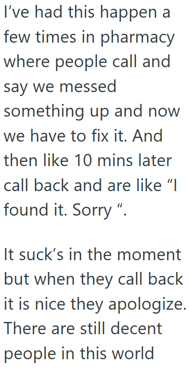 Screenshot 7 a0206e Retail Employee Had To Ask A Rude Customer To Go Grab An Item In Her Car So She Could Help Her, But Then She Got A Phone Call From The Customer