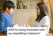 Her New Stepbrother Was Constantly Growling, Breaking Things, And Insulting Her Mom, And Now She Can’t Stand Him